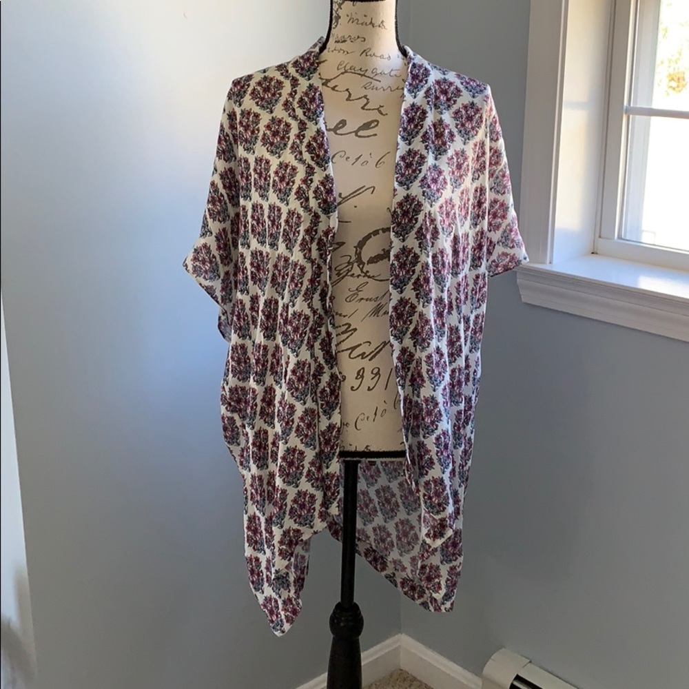 LOFT Short Sleeve Kimono